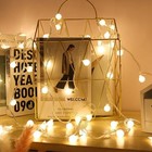 20 40 80led Ball Bulb Christmas Xmas Party Outdoor Decor Fairy String Light Lamp