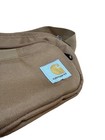 Carhartt Brown Zip Waist Pack 5l Polyester Logo Adjustable Strap Hiking