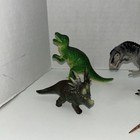 Vintage Hard Plastic Dinosaur Lot Safari And Unbranded