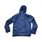 Adidas Originals Youth Navy Windbreaker Jacket W  White Logo And 3 Stipes Sz L