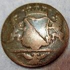 Certificate Of Authenticity 1790 New York Penny Voc Dutch Colonial Cent Utrecht