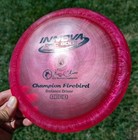 Penned Super Pearly Faf Champion Firebird Innova Disc Golf New 168g Flat Merlot