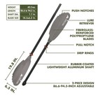 Ozark Trail Adult Adjustable Angler Kayak Paddle  86 6-94 5   Aluminum Shaft new