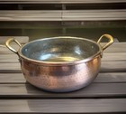 Vintage Ruffoni Historia Hammered Copper Chef Pot 4 5 Qt  Made In Italy
