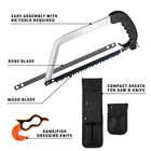 Allen   High Mesa Knife Saw Combo 18788a Field Dressing Butchering Nylon Sheath