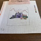 New Sundance Designs Needlepoint Handpainted Canvas Tish Cassandra