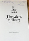 Plowdens In History  Overview 800 Years  England  Maryland  South Carolina Rare
