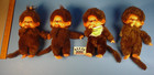 Vintage 1974 Sekiguchi  Monchhichi 8  Stuffed Monkey 4 Toys   Dolls  Japan   Hk