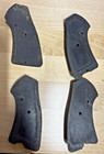 4 X Grips For The Webley Mk Vi  455 Revolver - 2 Left  2 Right  Brown   Black