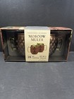 Tarnished Diamond 20oz Copper Moscow Mule Mugs Set Of 2 W  Recipe New