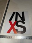 Inxs 1990 X  2-sided Promo Poster Flat