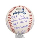Juan Marichal Autographed Official Hall Of Fame Baseball - Bas  9 Inscription 