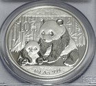 2012 10 Yn Pcgs Ms70 Panda Silver                 