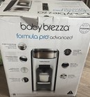 Baby Brezza Formula Pro Advanced Dispenser  Dishwasher Safe  Lcd  White black