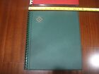 Lighthouse Stamp Mint Sheet File Album 25 Full Sheets Green   Red 2v