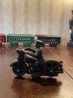1930s Cast Iron Motorcycle Antique Vintage
