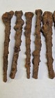 Lot 20 Antique Late 1800s 2 5  Rusty Square Nails Hotel Built 1892 Buried 1945