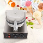 Commercial Ice Cream Cone Machine Electric Egg Roll Mold Ice Cream Cone Maker