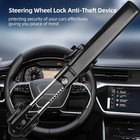 Heavy Duty Car Steering Wheel Lock Anti-theft Security Device Universal   2 Keys