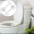 2pcs Repair Tool Replacement Toilet Seat Hinge Bolts Screws Fixing Fitting Kit