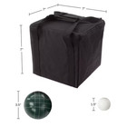 Bocce Ball Set With Carrying Case Free Ship New