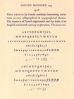 New Letterpress Type - 12 Point Goudy Modern Italic