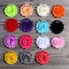 Chic Shabby Chiffon Flowers For Baby Hair Accessories For Headbands Diy 30pcs