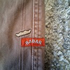 Zara Pants Kids 2t Babar Embroidered Elastic Waist Pull Up Pants Brown