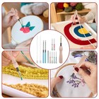 Punch Needle Kit  Embroidery Needle Tool Wooden Handle Tool For Adults Beginner