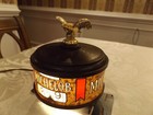 Vintage Bar Michelob Beer W  Eagle Light Sign Revolving Cash Register Clock