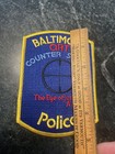 Obsolete Baltimore Md Qrt Counter Sniper Patch 5    Rare 90s Iron On Vtg Logo