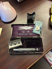 Antique 1917-1918 Gillette Safety Razor - U s  Service Set W case