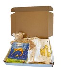 Unisex Newborn Baby Zoo Gift Box  Baby Shower Giraffe Giftset Welcome Baby   Mom