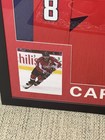 Alexander Ovechkin Autographed Jersey In 35x43 Frame - Beckett bas Coa