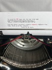 Vintage Beautiful 1926 7 Underwood Std  4 Bank Portable Typewriter   Case V nice