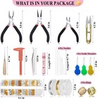 Jewelry Making Supplies Kit - 24   845 Pcs Jewelry Making Tools For Repair  Craf