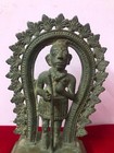 Antique Brass Bronze Hindu Deity Religious Lord Tribal God Statue Figurine Idol