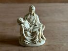 Jesus Mary Pieta Figurine Ruggeri Italy 2-5 8  Religious Sculpture Statue Figure