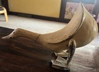 Antique Folk Art Feeding Goose Decoy