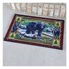 Rivers Edge Products Rubber Door Mat  26  X 17  Anti-slip Indoor Or Outdoor