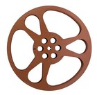 Vintage Goldberg Brothers 8mm Metal Film Reel   Can