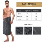 Utopia Towels 4-pack Premium Bath Towels - 27x54  100  Cotton  Quick-dry  Grey