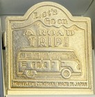 Traveler s Company Factory  Let s Go On A Road Trip Notebook Brass Clip Limited 