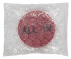 Texas Hold em Poker 2  All In Acrylic Button 2-sided Red W black Lettering New