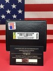 Dropped Civil War Bullet From Gettysburg In Matted Color Display Case With Coa