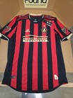 Nwt Adidas Atlanta United Fc Authentic Home Soccer Jersey Red Black Men   s L
