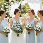 120 Pcs 6 Kinds Mixed Eucalyptus Leaves Stems Bulk Artificial Silver Dollar L   