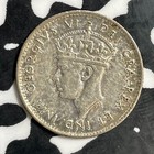 1947-c Newfoundland 5 Cents Lot e9713 Silver  Nice 