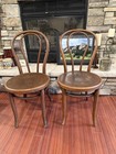 Authentic Marked Thonet Antique Bentwood Chair Set Of 4 Not Reproductions
