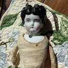1800s Vintage Doll Kid Leather Body China Head And Hands 16    